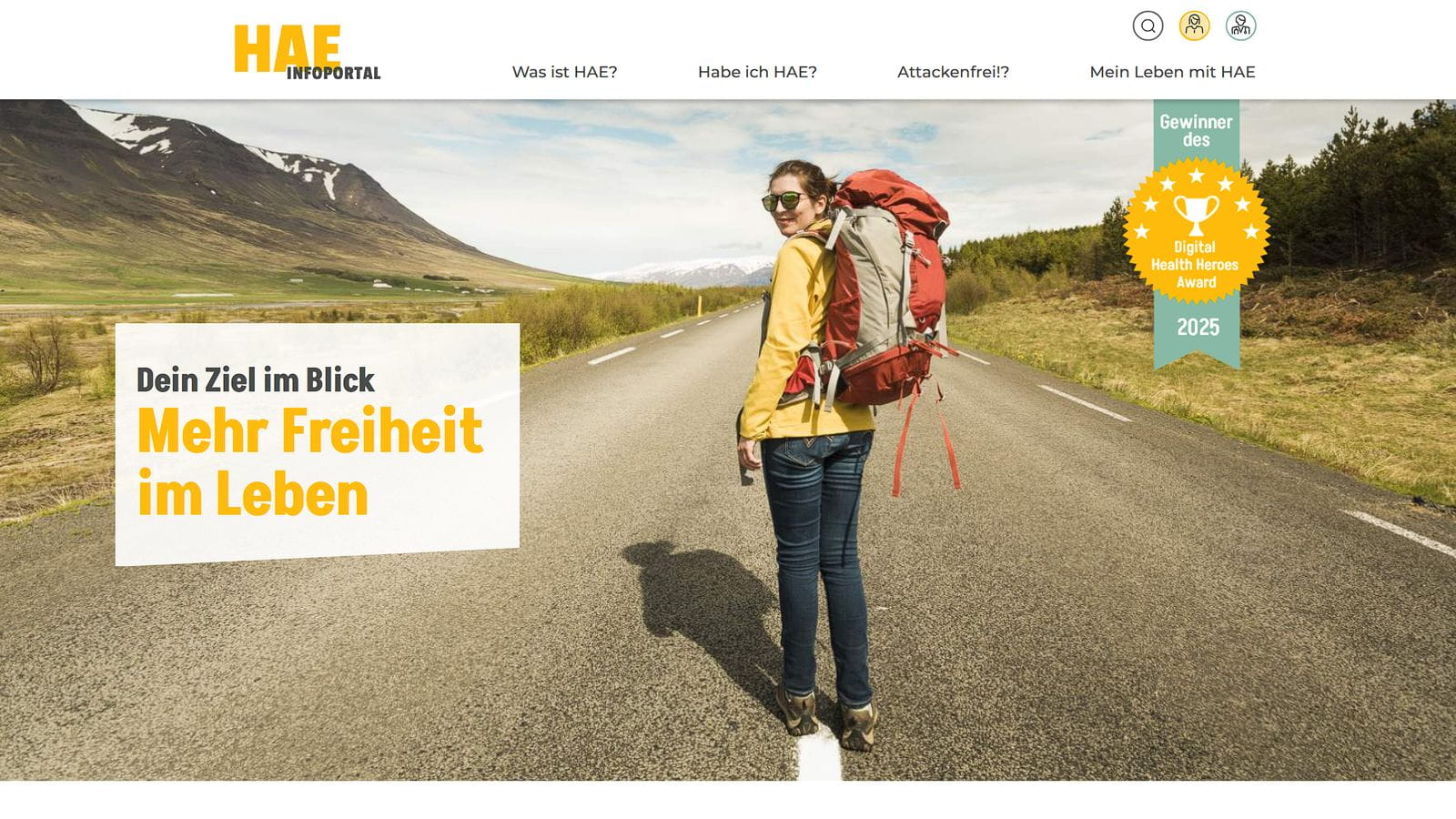 HAE Header Startseite