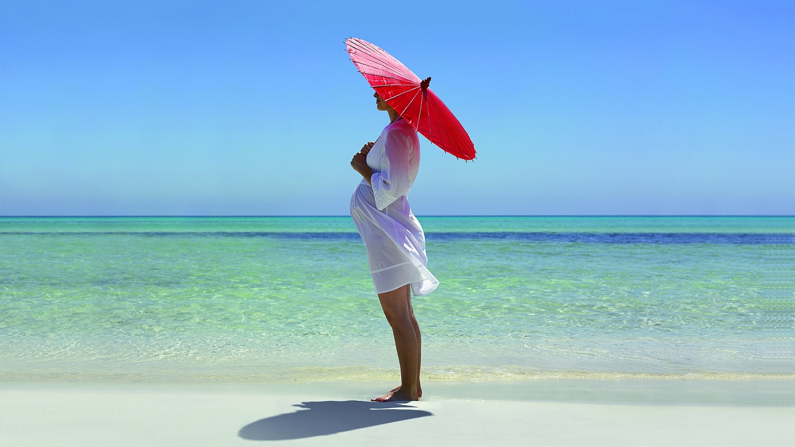 Rhophylac KeyViz Frau am Strand